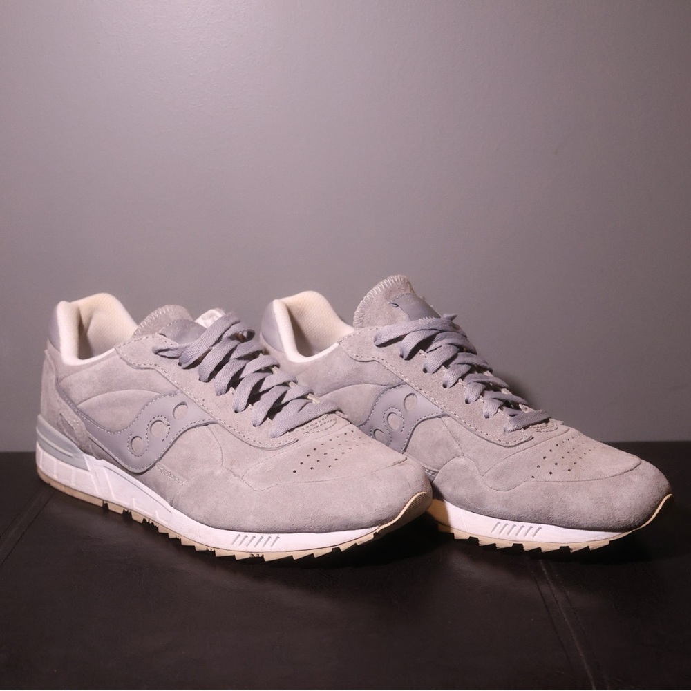 Saucony Grey Suede Shadow 5000